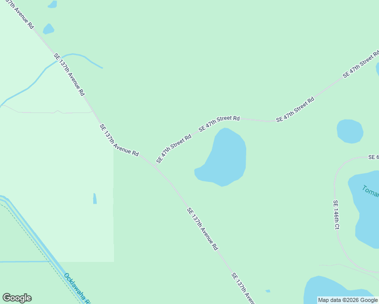 map of restaurants, bars, coffee shops, grocery stores, and more near 13880 Southeast 47th Street Road in Ocklawaha