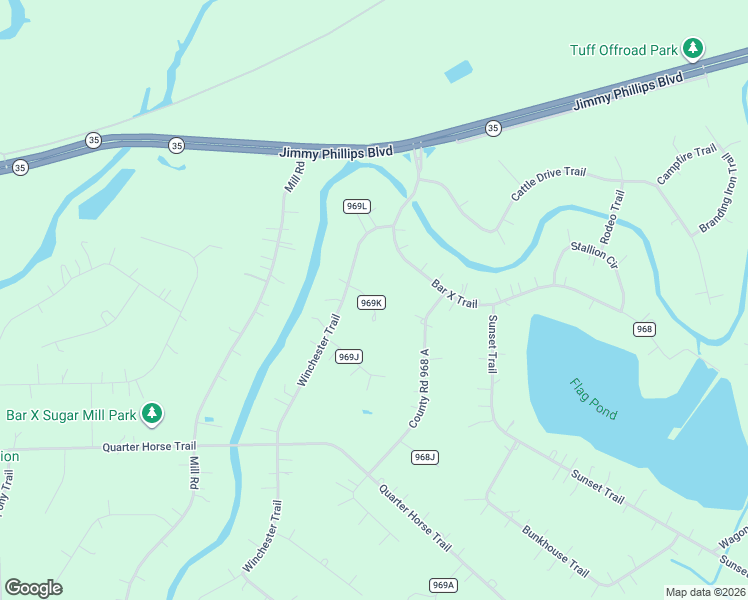 map of restaurants, bars, coffee shops, grocery stores, and more near 1107 Winchester Trail in Angleton