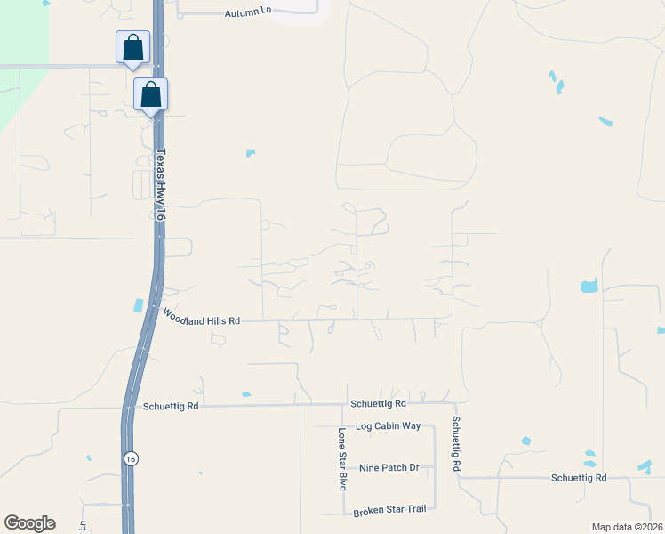 map of restaurants, bars, coffee shops, grocery stores, and more near 153 Highland Road in Poteet