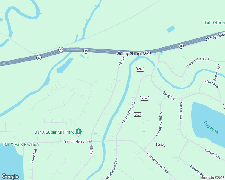 map of restaurants, bars, coffee shops, grocery stores, and more near 444 Mill Road in Angleton