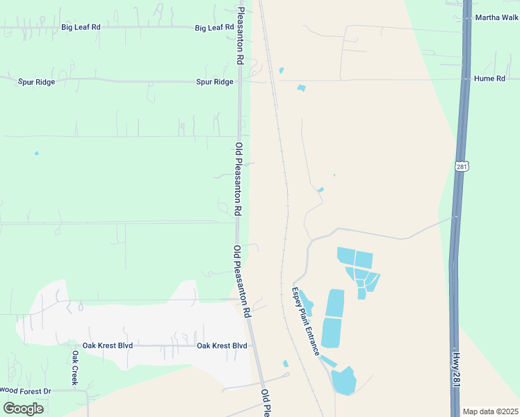 map of restaurants, bars, coffee shops, grocery stores, and more near 1860 Old Pleasanton Road in San Antonio