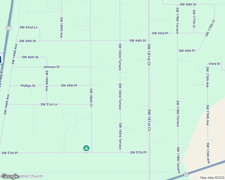 map of restaurants, bars, coffee shops, grocery stores, and more near 5080 Southwest 183rd Terrace in Dunnellon