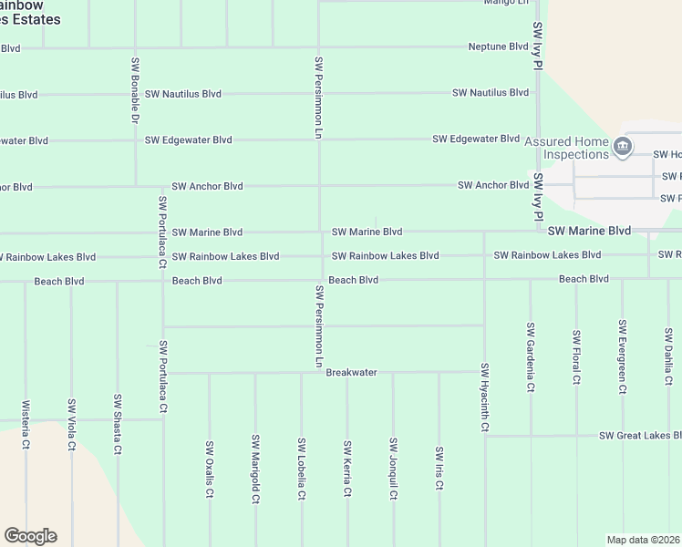 map of restaurants, bars, coffee shops, grocery stores, and more near 22385 Beach Boulevard in Dunnellon