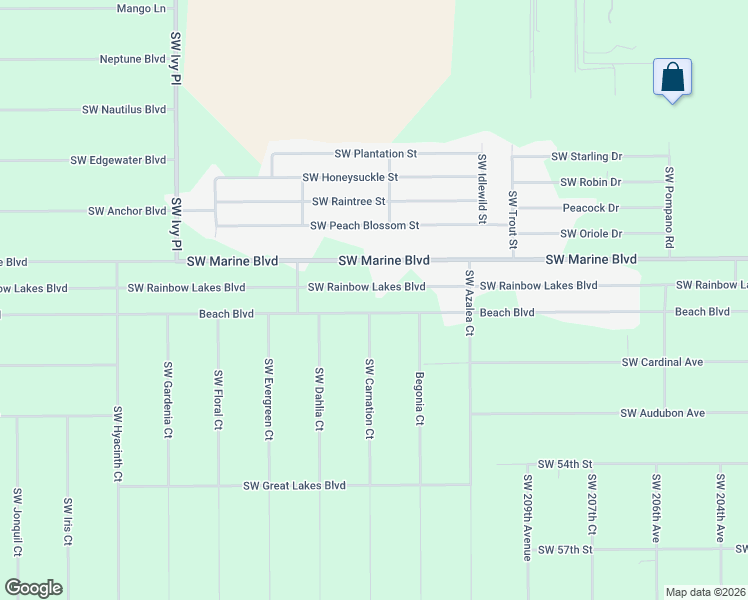 map of restaurants, bars, coffee shops, grocery stores, and more near 21282 Southwest Rainbow Lakes Boulevard in Dunnellon