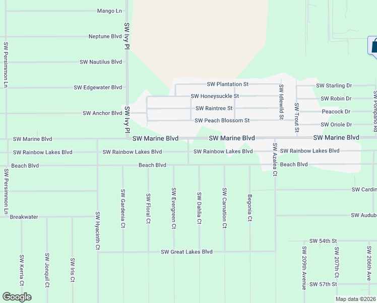 map of restaurants, bars, coffee shops, grocery stores, and more near 21500 Southwest Rainbow Lakes Boulevard in Dunnellon