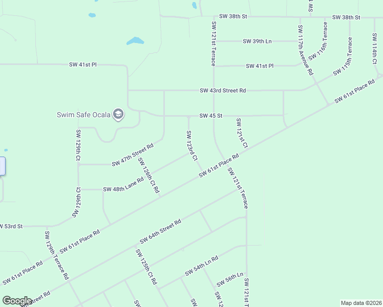 map of restaurants, bars, coffee shops, grocery stores, and more near 12405 Southwest 48th Lane Road in Ocala