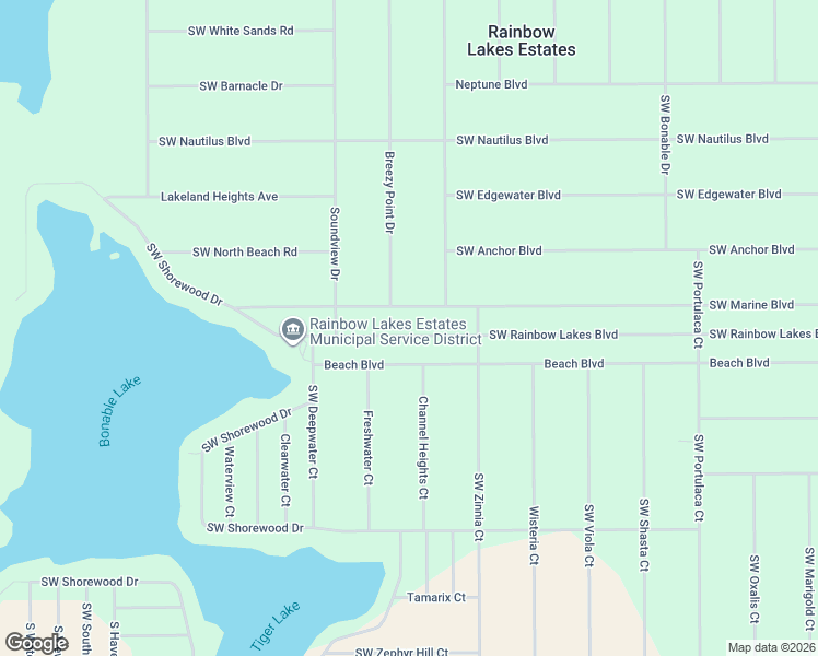 map of restaurants, bars, coffee shops, grocery stores, and more near 23567 Southwest Rainbow Lakes Boulevard in Dunnellon