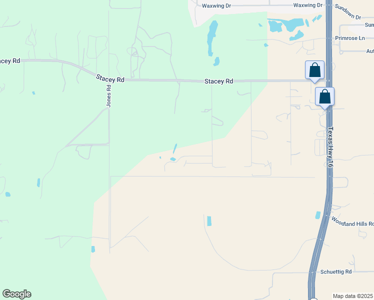 map of restaurants, bars, coffee shops, grocery stores, and more near 124 Live Oak Road in Poteet