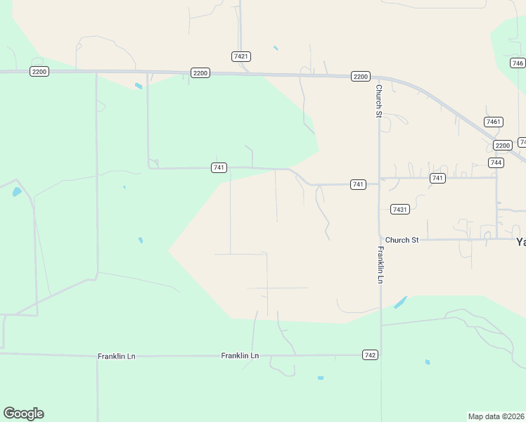 map of restaurants, bars, coffee shops, grocery stores, and more near 509 County Road 741 in Yancey