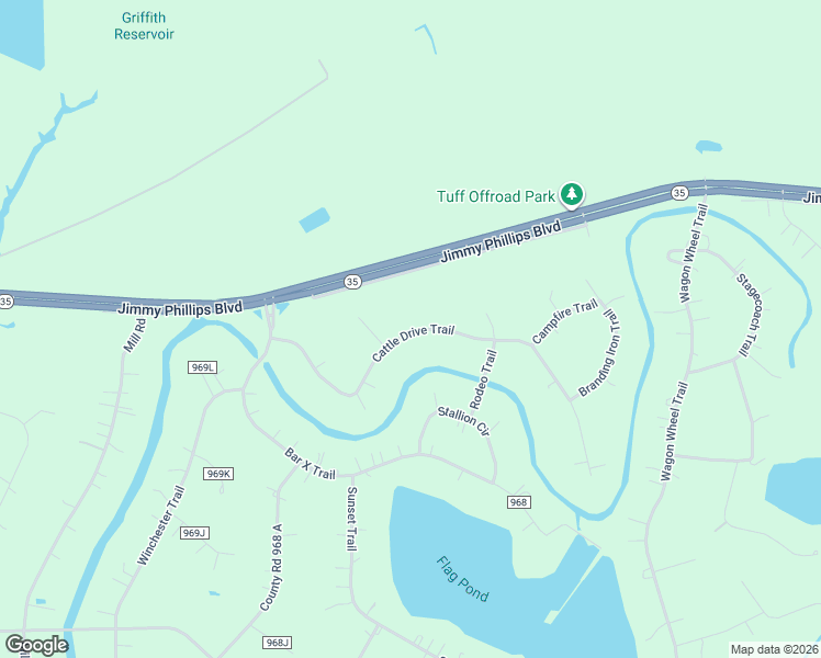 map of restaurants, bars, coffee shops, grocery stores, and more near 241 Cattle Drive Trail in Angleton