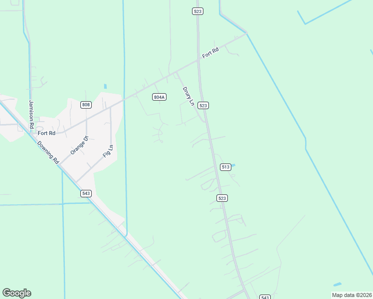 map of restaurants, bars, coffee shops, grocery stores, and more near 14529 Farm to Market Road 523 in Angleton