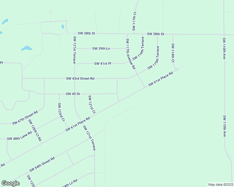 map of restaurants, bars, coffee shops, grocery stores, and more near 10409 Southwest 45 Street in Ocala