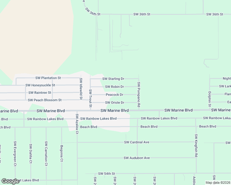 map of restaurants, bars, coffee shops, grocery stores, and more near 20747 Peacock Drive in Dunnellon
