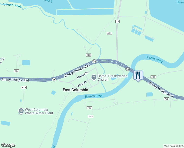 map of restaurants, bars, coffee shops, grocery stores, and more near 144 County Road 300G in West Columbia