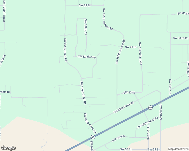 map of restaurants, bars, coffee shops, grocery stores, and more near 16698 Southwest 45th Street in Ocala