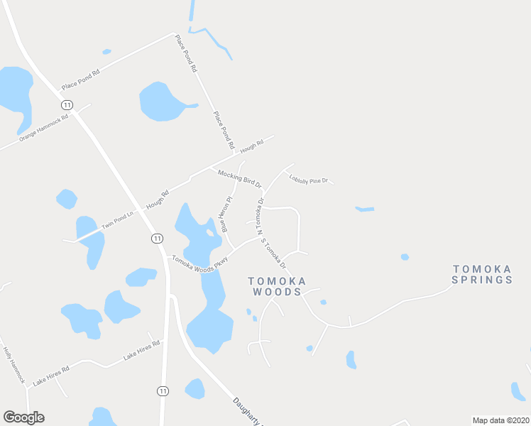 map of restaurants, bars, coffee shops, grocery stores, and more near 4697 North Tomoka Drive in De Leon Springs