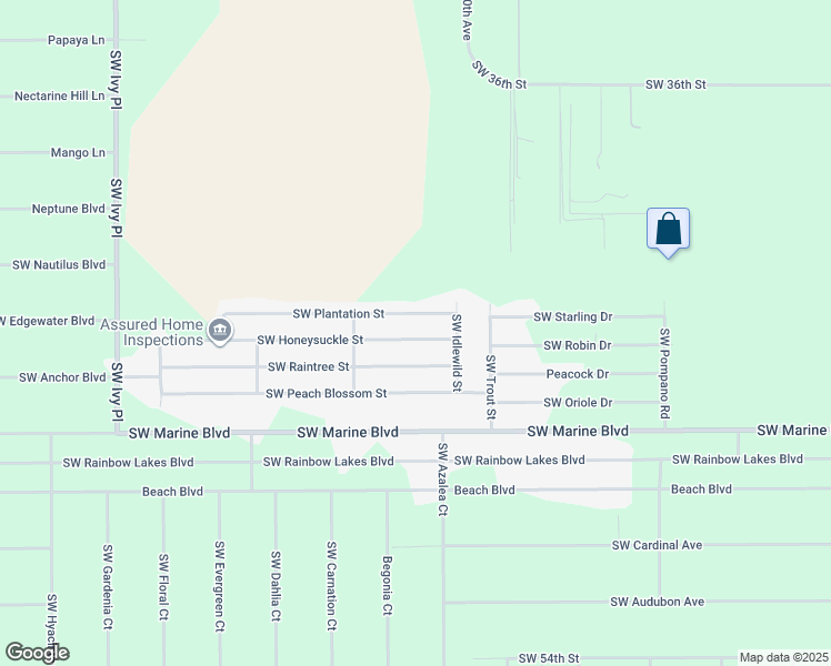 map of restaurants, bars, coffee shops, grocery stores, and more near 21135 Southwest Honeysuckle Street in Dunnellon
