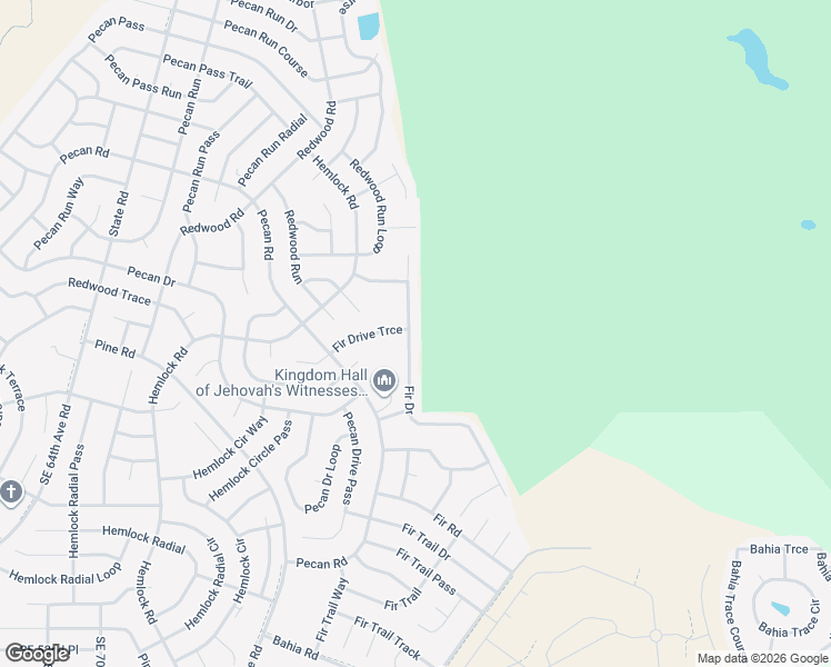 map of restaurants, bars, coffee shops, grocery stores, and more near 31 Fir Drive in Ocala