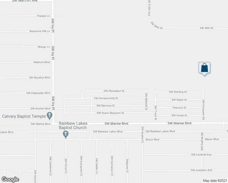 map of restaurants, bars, coffee shops, grocery stores, and more near 21316 Southwest Plantation Street in Dunnellon