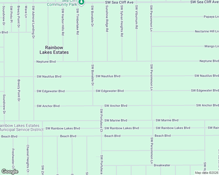 map of restaurants, bars, coffee shops, grocery stores, and more near 22614-22698 Southwest Edgewater Boulevard in Dunnellon