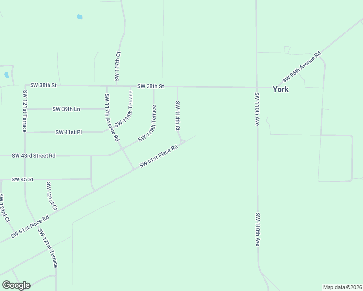 map of restaurants, bars, coffee shops, grocery stores, and more near 11465 Southwest 61st Place Road in Ocala