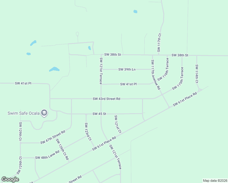 map of restaurants, bars, coffee shops, grocery stores, and more near 12136 Southwest 41st Place in Ocala