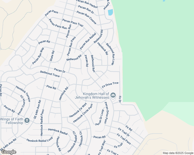 map of restaurants, bars, coffee shops, grocery stores, and more near 6292 Hemlock Road in Ocala