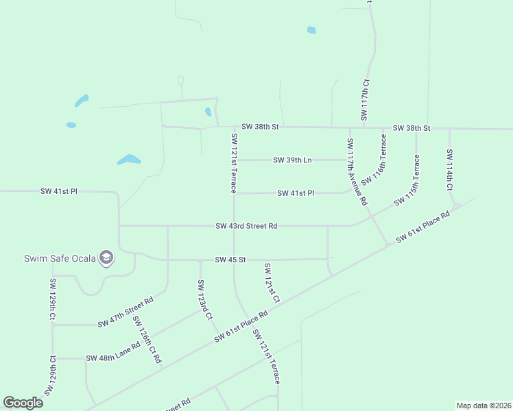 map of restaurants, bars, coffee shops, grocery stores, and more near 12136 Southwest 41st Place in Ocala