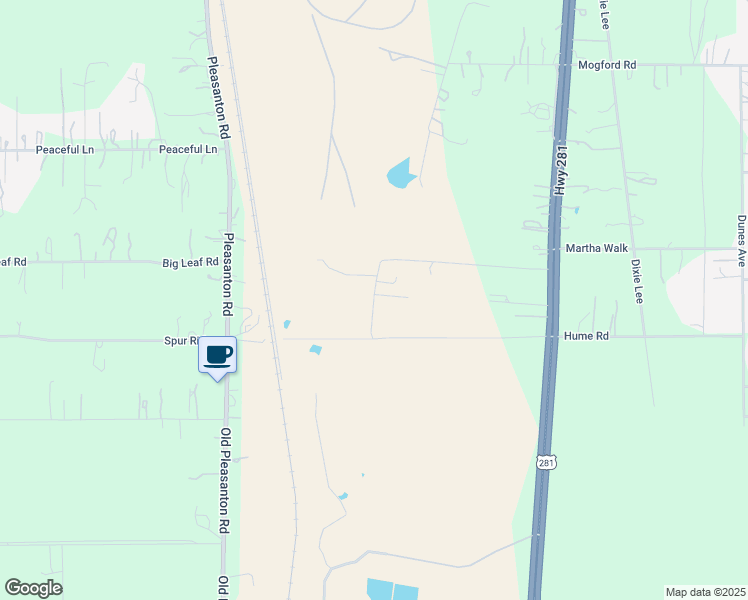 map of restaurants, bars, coffee shops, grocery stores, and more near Sunset Road in San Antonio