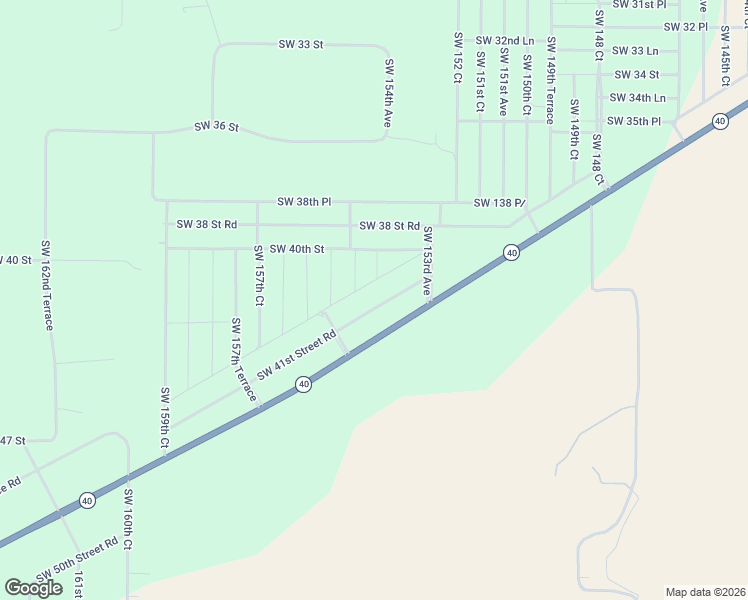 map of restaurants, bars, coffee shops, grocery stores, and more near 15445 Southwest 41st Street Road in Ocala