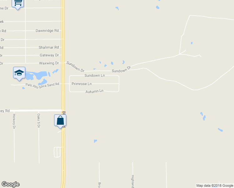 map of restaurants, bars, coffee shops, grocery stores, and more near 400 Autumn Lane in Poteet