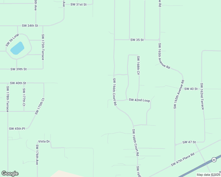 map of restaurants, bars, coffee shops, grocery stores, and more near 4090 Southwest 166th Court Road in Ocala
