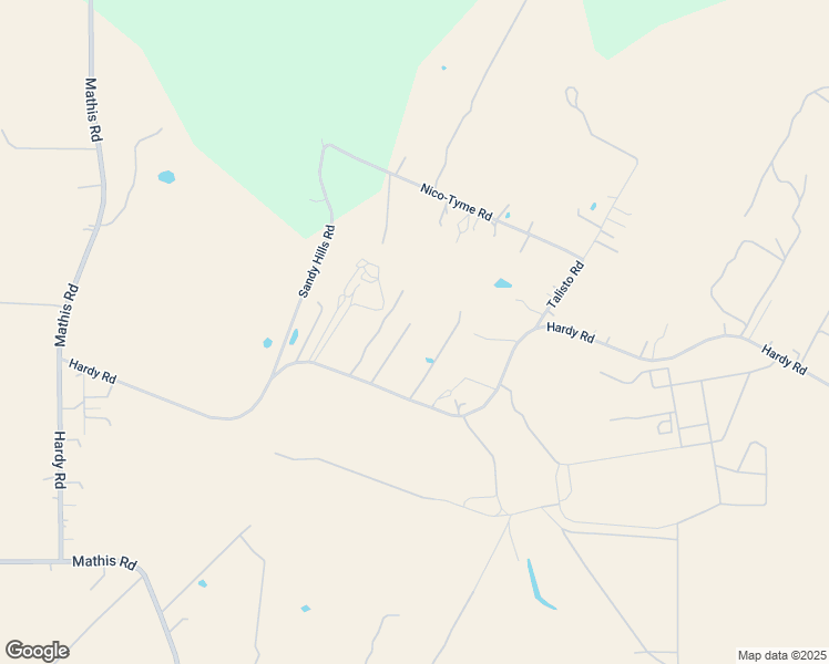map of restaurants, bars, coffee shops, grocery stores, and more near 4525 Hardy Road in Elmendorf