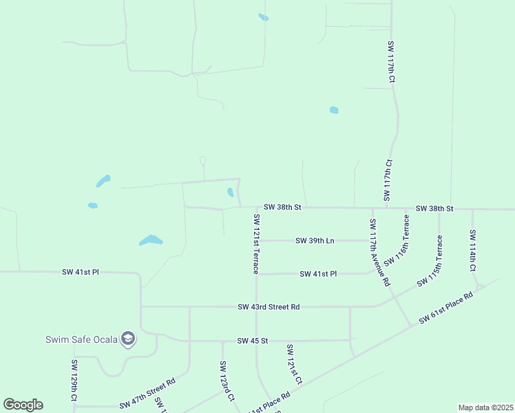 map of restaurants, bars, coffee shops, grocery stores, and more near 15375 Southwest 38th Street in Ocala