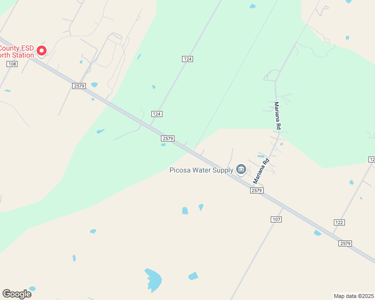 map of restaurants, bars, coffee shops, grocery stores, and more near 3638 Farm to Market Road 2579 in Floresville