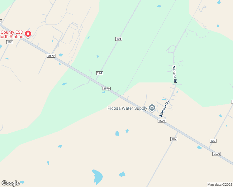 map of restaurants, bars, coffee shops, grocery stores, and more near 3638 Farm to Market Road 2579 in Floresville