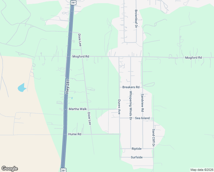 map of restaurants, bars, coffee shops, grocery stores, and more near 25245 Progress Road in San Antonio