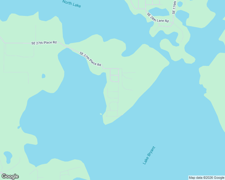 map of restaurants, bars, coffee shops, grocery stores, and more near 17401 Southeast 36th Lane in Ocklawaha