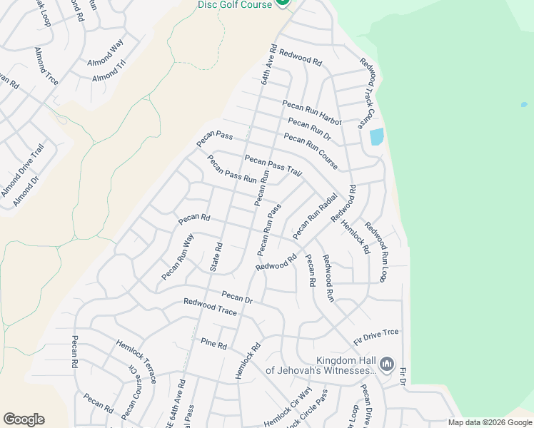 map of restaurants, bars, coffee shops, grocery stores, and more near 5513 Pecan Road in Ocala