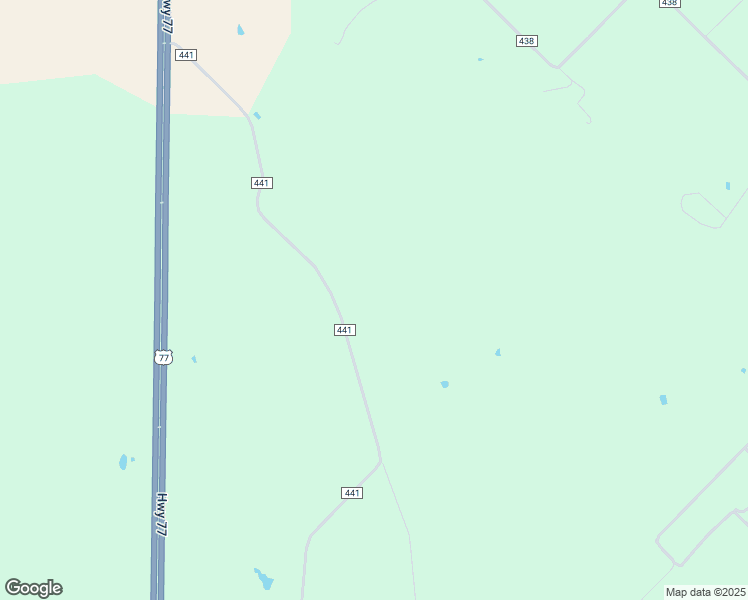 map of restaurants, bars, coffee shops, grocery stores, and more near County Road 441 in Yoakum