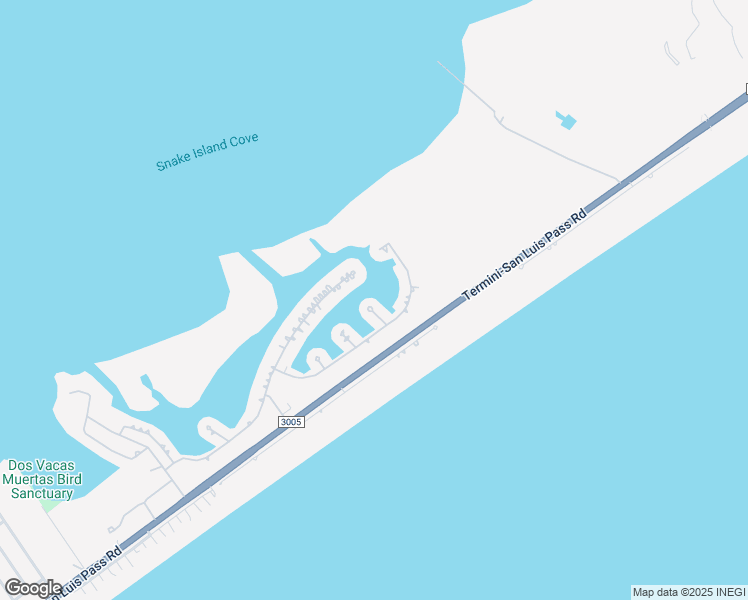 map of restaurants, bars, coffee shops, grocery stores, and more near 4107 Bluewing Teal Ct in Galveston