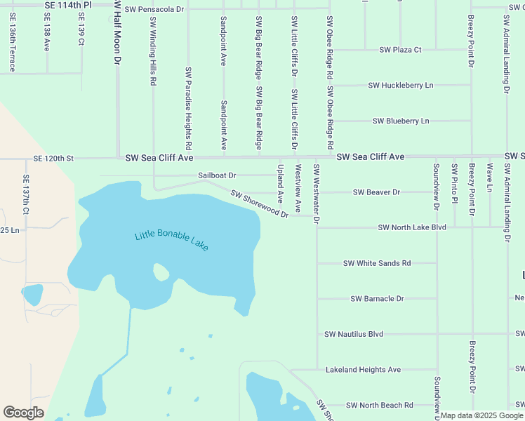 map of restaurants, bars, coffee shops, grocery stores, and more near 24392 Southwest Shorewood Drive in Dunnellon