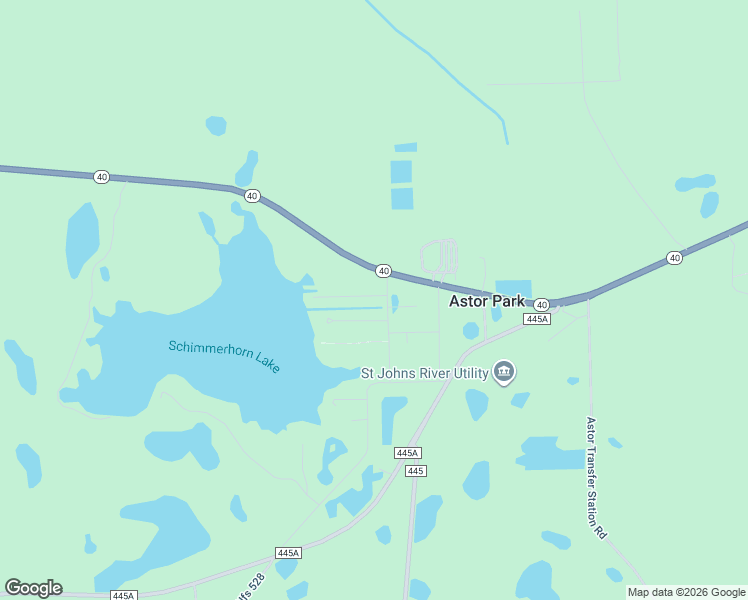 map of restaurants, bars, coffee shops, grocery stores, and more near 21809 Virginia Drive in Astor