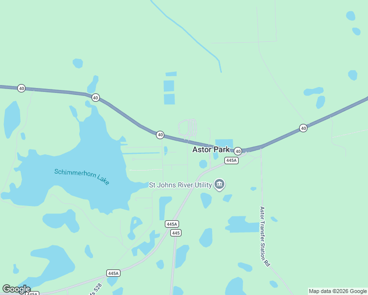 map of restaurants, bars, coffee shops, grocery stores, and more near 54901 Cedar Crest Road in Astor