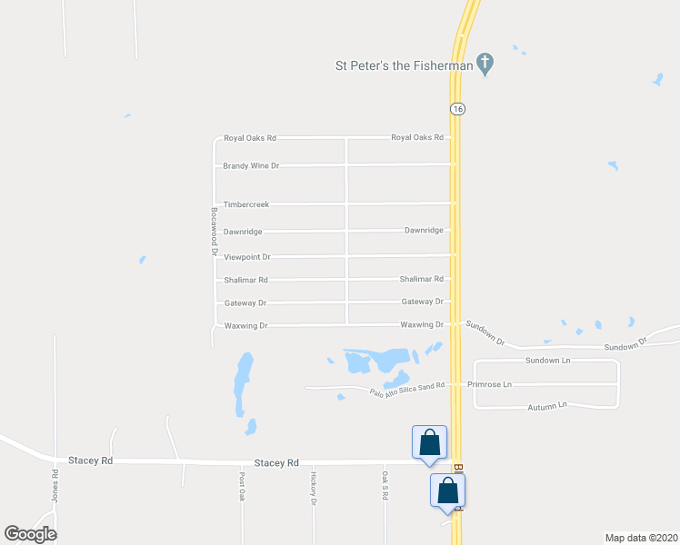 map of restaurants, bars, coffee shops, grocery stores, and more near 316 Shalimar Road in Poteet