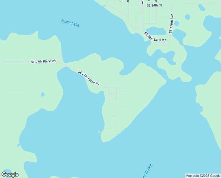 map of restaurants, bars, coffee shops, grocery stores, and more near 17430 Southeast 34th Lane in Ocklawaha