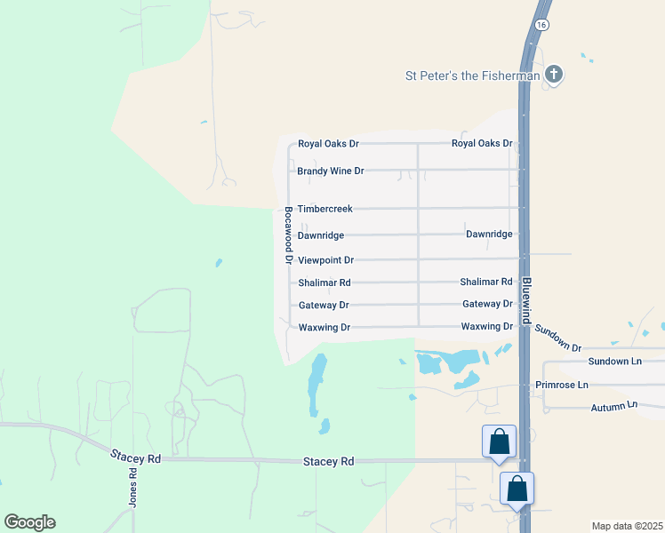 map of restaurants, bars, coffee shops, grocery stores, and more near 524 Shalimar Road in Poteet