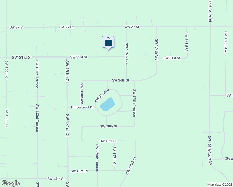 map of restaurants, bars, coffee shops, grocery stores, and more near 17700 Southwest 36 Loop in Dunnellon