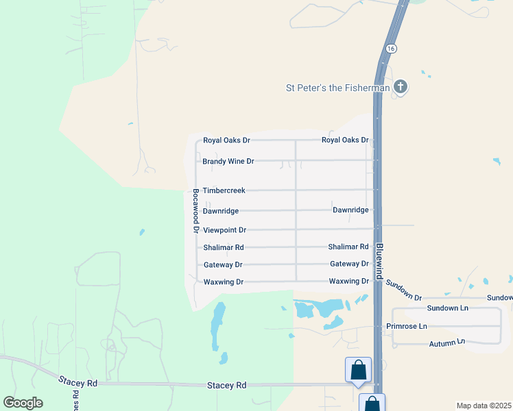 map of restaurants, bars, coffee shops, grocery stores, and more near 450 Dawnridge in Poteet