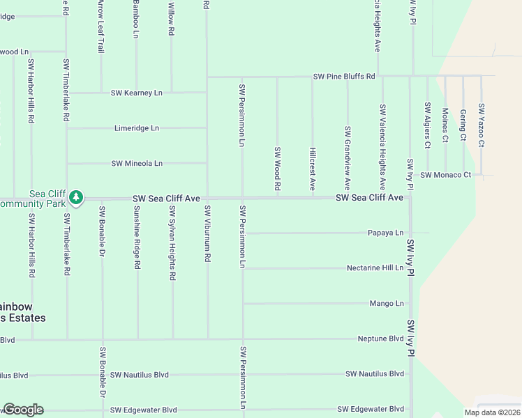 map of restaurants, bars, coffee shops, grocery stores, and more near 22224 Papaya Lane in Dunnellon